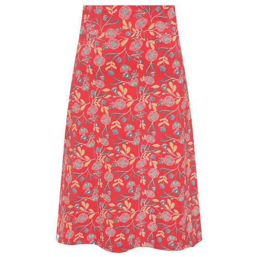 Front - Lazy Jacks Womens/Ladies Garland Jersey Skirt