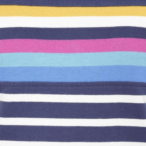 Front - Lazy Jacks Womens/Ladies Striped Breton Top