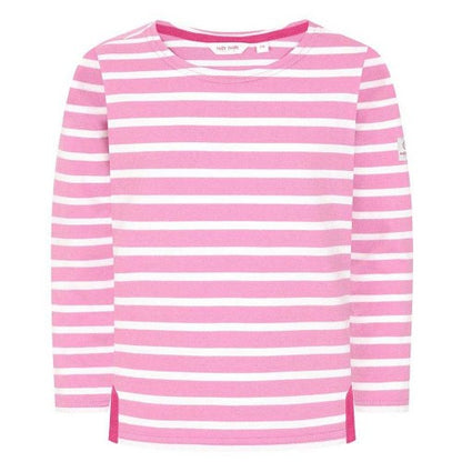 Front - Lazy Jacks Girls Breton Top