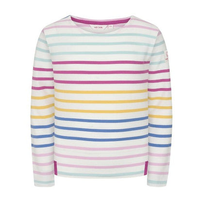 Front - Lazy Jacks Girls Breton Top