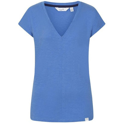 Front - Lazy Jacks Womens/Ladies V Neck T-Shirt