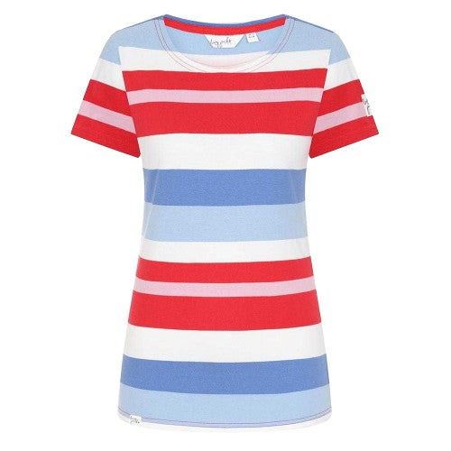 Front - Lazy Jacks Womens/Ladies Soft Breton Top