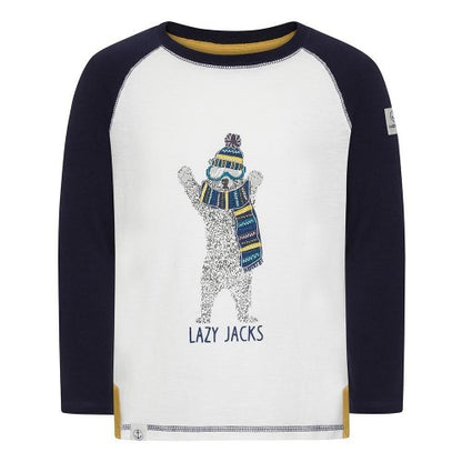 Front - Lazy Jacks Childrens/Kids Bear T-Shirt