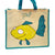 Front - Lazy Jacks Fish Jute Tote Bag