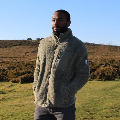 Front - Lazy Jacks Mens Soft Fleece Jacket