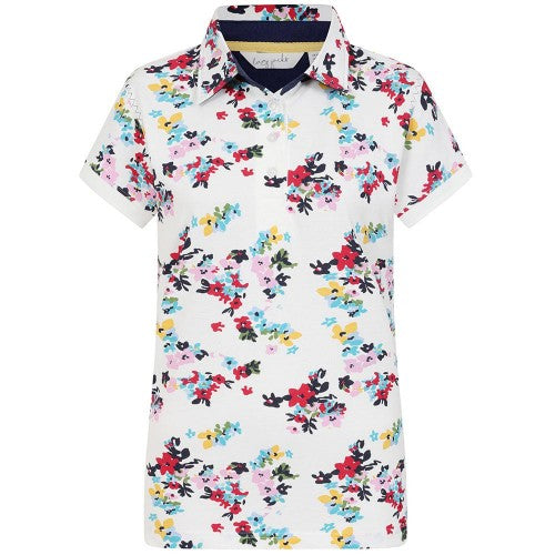 Front - Lazy Jacks Womens/Ladies Printed Polo Shirt