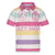 Front - Lazy Jacks Girls Stripe Polo Shirt