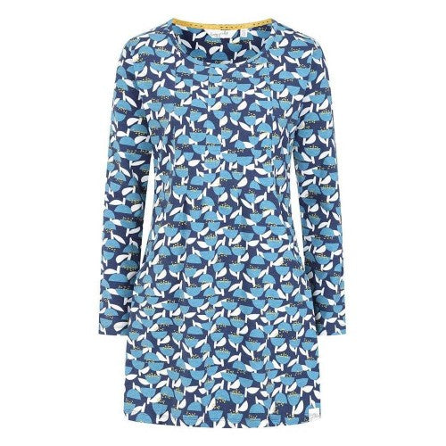 Front - Lazy Jacks Womens/Ladies Printed Tunic