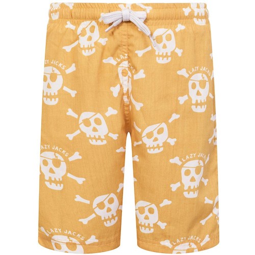 Front - Lazy Jacks Boys Printed Board Shorts