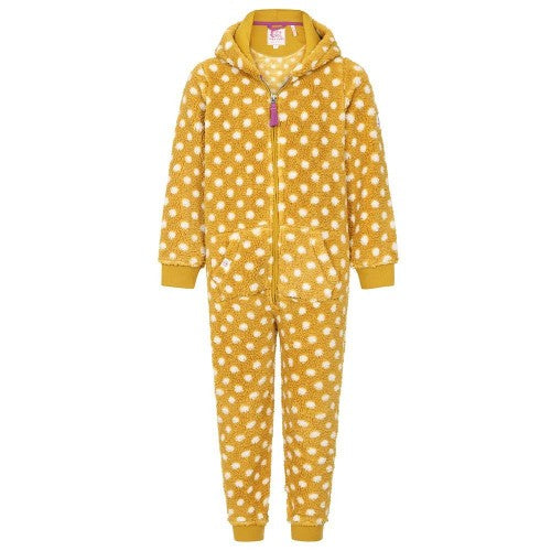 Front - Lazy Jacks Childrens/Kids Dotted All-In-One Nightwear