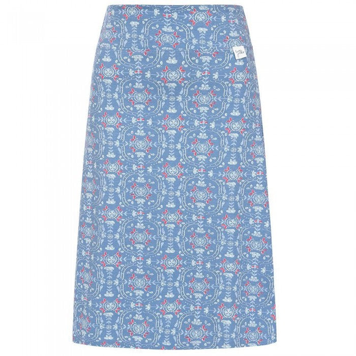 Front - Lazy Jacks Womens/Ladies Tile Jersey Skirt