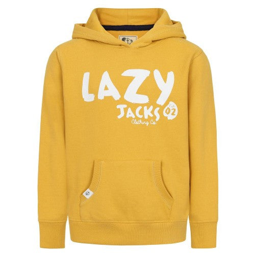 Front - Lazy Jacks Childrens/Kids Established Hoodie