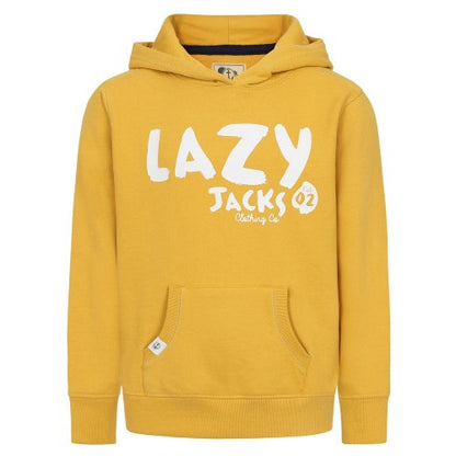 Front - Lazy Jacks Childrens/Kids Established Hoodie