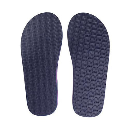 Sport Blue - Side - Lazy Jacks Womens-Ladies Foam Flip Flops