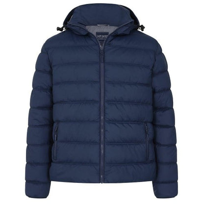 Front - Lazy Jacks Mens Padded Waterproof Jacket