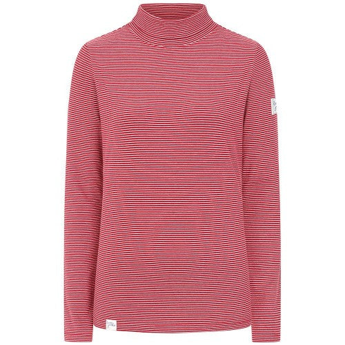 Front - Lazy Jacks Womens/Ladies Lightweight Roll Neck Top