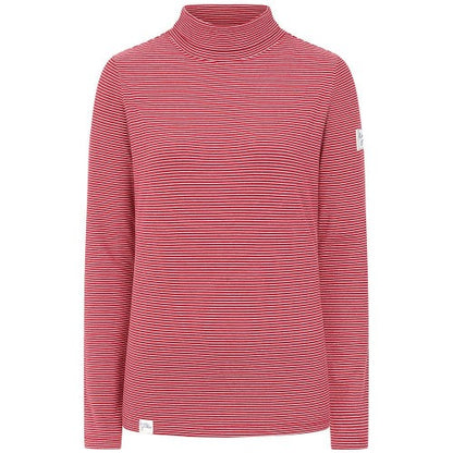 Front - Lazy Jacks Womens/Ladies Lightweight Roll Neck Top