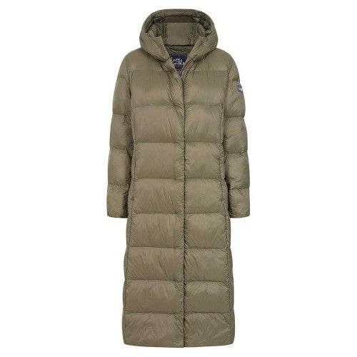 Front - Lazy Jacks Womens/Ladies Long Puffer Jacket
