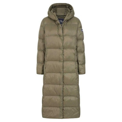 Front - Lazy Jacks Womens/Ladies Long Puffer Jacket