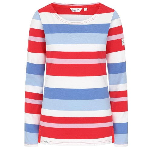 Front - Lazy Jacks Womens/Ladies Long-Sleeved T-Shirt