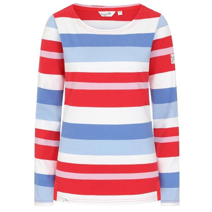 Front - Lazy Jacks Womens/Ladies Long-Sleeved T-Shirt