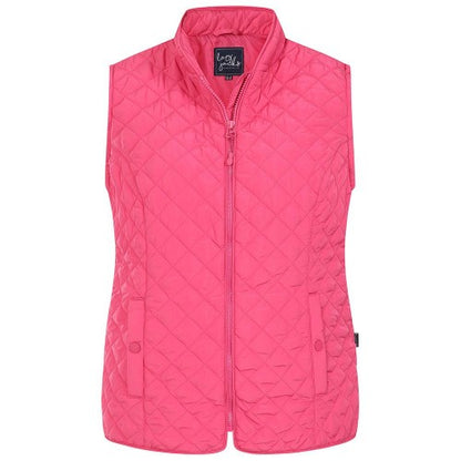 Front - Lazy Jacks Womens/Ladies Quilted Gilet
