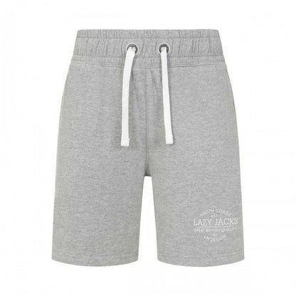 Front - Lazy Jacks Mens Heavyweight Jersey Shorts