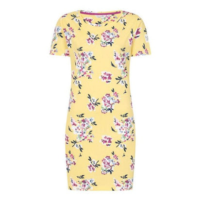 Front - Lazy Jacks Womens/Ladies Wild Flowers Shirt Dress