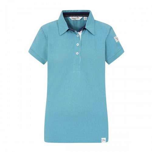 Front - Lazy Jacks Womens/Ladies Contrast Detail Polo Shirt