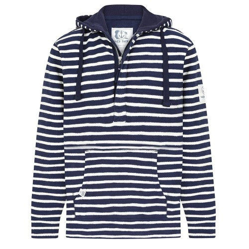 Front - Lazy Jacks Mens Textured Hoodie