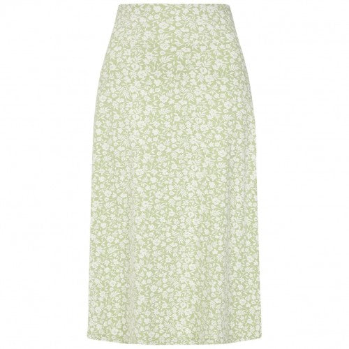 Front - Lazy Jacks Womens/Ladies Floral Jersey Skirt