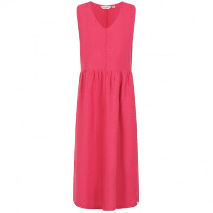 Front - Lazy Jacks Womens/Ladies Linen Maxi Dress
