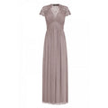 Front - Little Mistress Womens/Ladies Embellished Cap Sleeve Maxi Dress