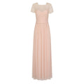 Front - Little Mistress Womens/Ladies Lace Overlay Maxi Dress