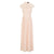 Front - Little Mistress Womens/Ladies Lace Pleated Maxi Dress