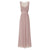 Front - Little Mistress Womens/Ladies Mink Pearl Yoke Maxi Dress