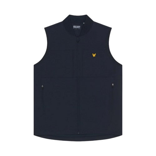 Front - Lyle & Scott Mens Tech Golf Gilet