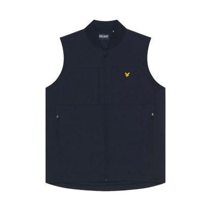 Front - Lyle & Scott Mens Tech Golf Gilet
