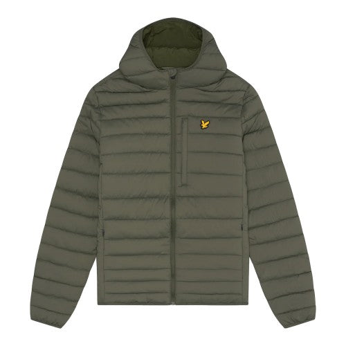 Front - Lyle & Scott Mens Stretch Quilted Jacket