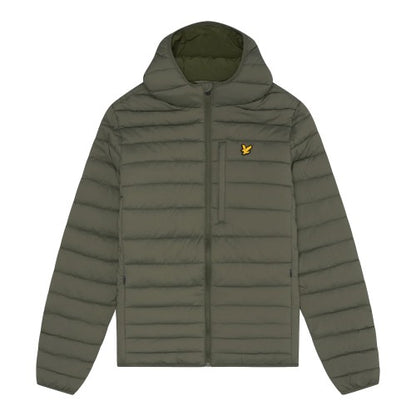 Front - Lyle & Scott Mens Stretch Quilted Jacket