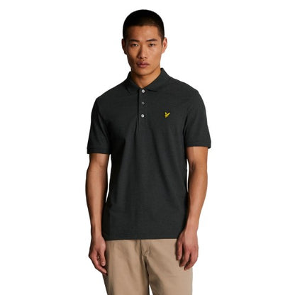Front - Lyle & Scott Mens Plain Polo Shirt
