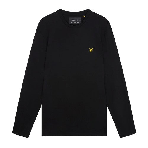 Front - Lyle & Scott Mens Plain Long-Sleeved T-Shirt