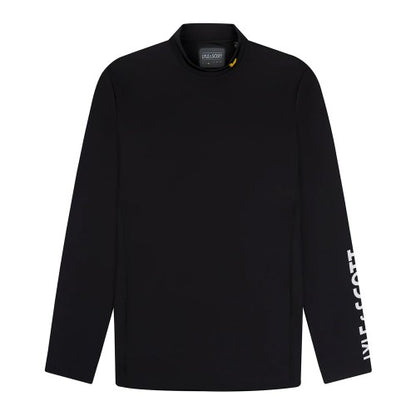 Front - Lyle & Scott Mens Technical Golf Base Layer Top