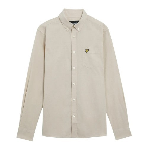 Front - Lyle & Scott Mens Cotton Button-Down Shirt