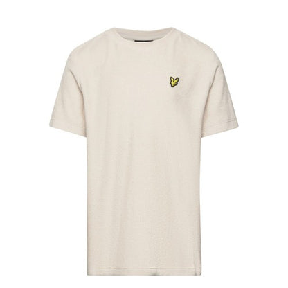 Front - Lyle & Scott Mens Towelling T-Shirt