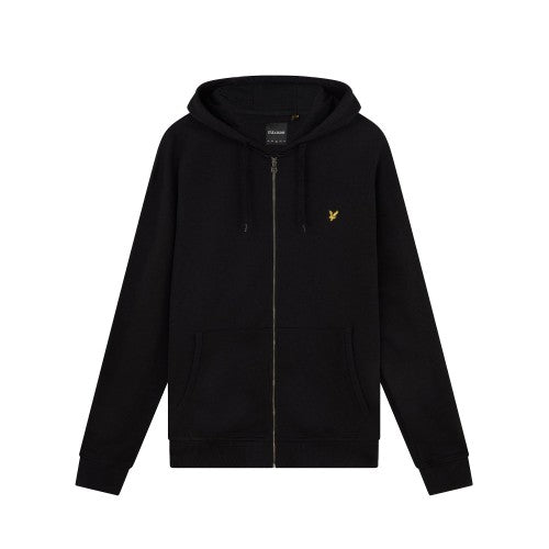 Front - Lyle & Scott Mens Plus Full Zip Hoodie