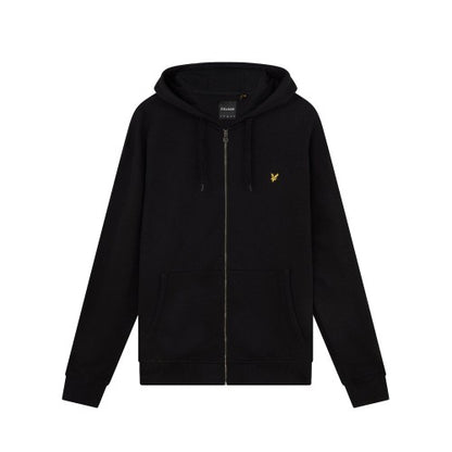 Front - Lyle & Scott Mens Plus Full Zip Hoodie