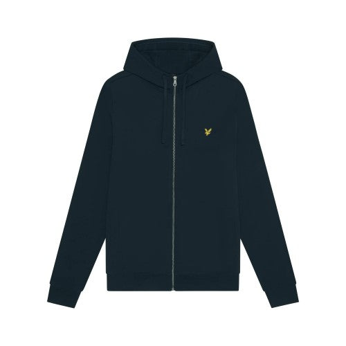 Front - Lyle & Scott Mens Hybrid Full Zip Hoodie