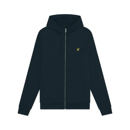 Front - Lyle & Scott Mens Hybrid Full Zip Hoodie