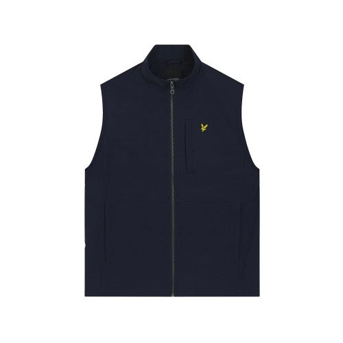 Front - Lyle & Scott Mens Softshell Gilet